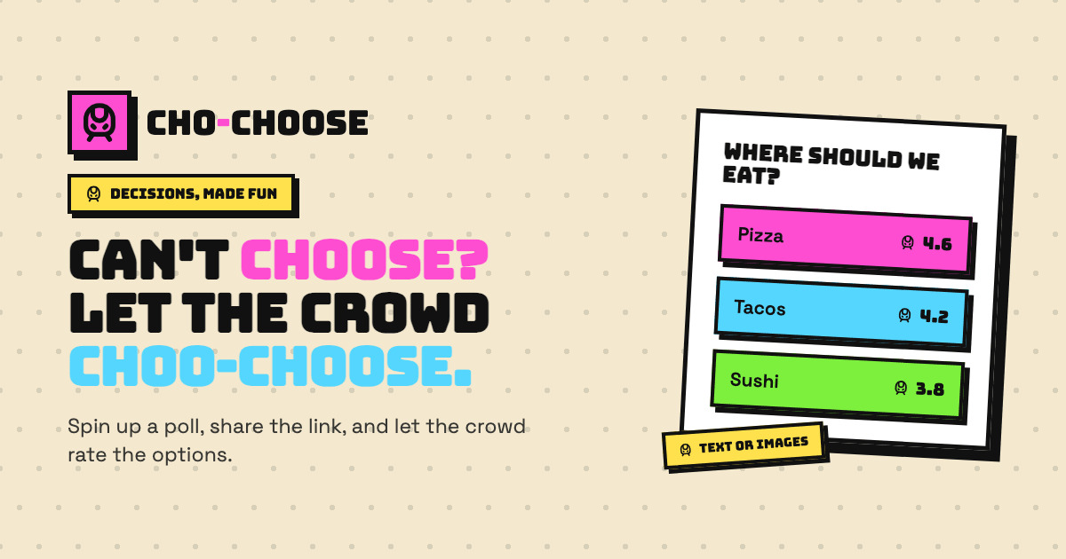 cho-choose preview
