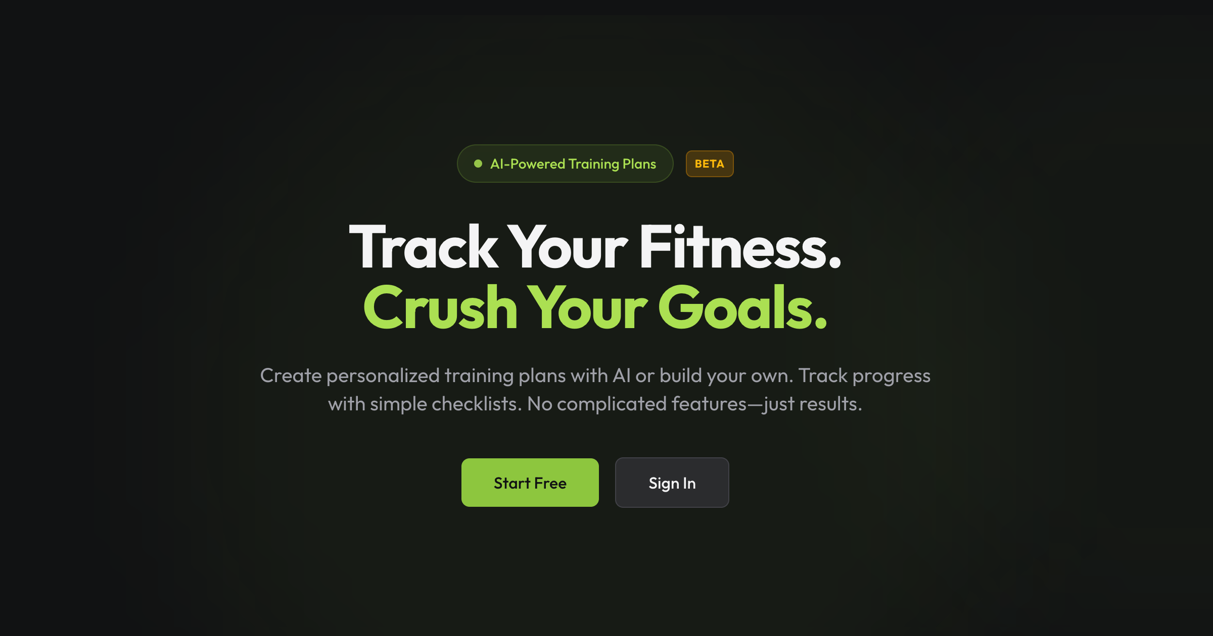 FitTrack preview